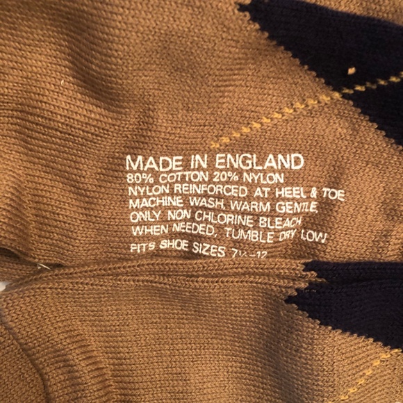 Buford Argyle Golf Socks with Custom Gift Boxes, 5 Pair, 4 Balls, 2 Ball Markers - Picture 3 of 6